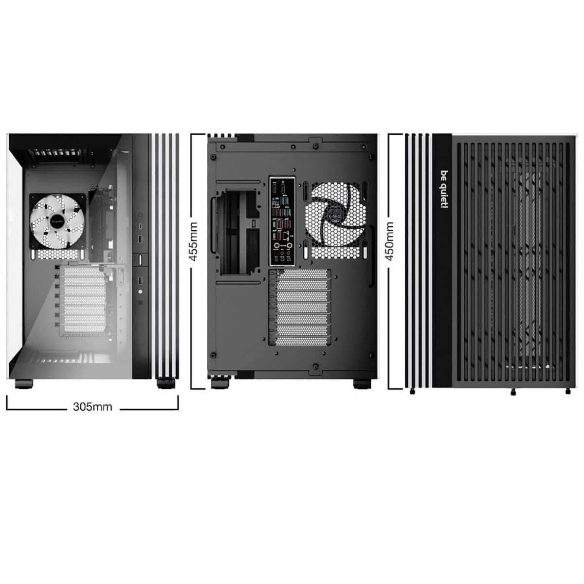 Copia - Gabinete Gamer be quiet! Light Base 500 - Rendimiento y estética