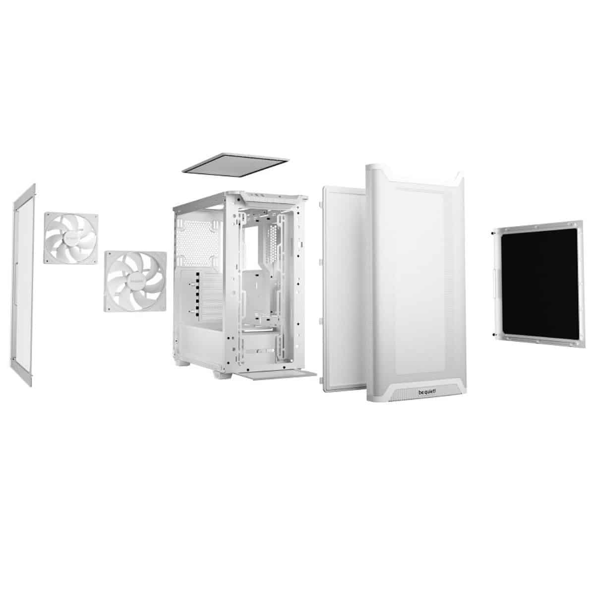Copia - Gabinete Gamer be quiet! Pure Base 501 - Cómodamente compacto