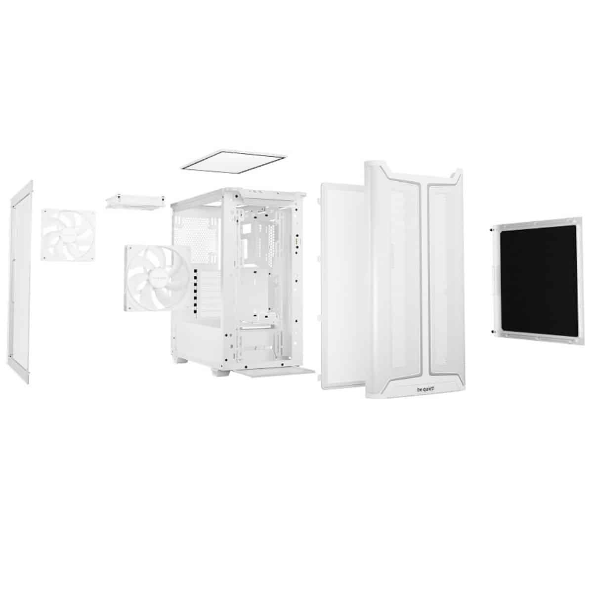 Copia - Gabinete Gamer be quiet! Pure Base 501 - Cómodamente compacto