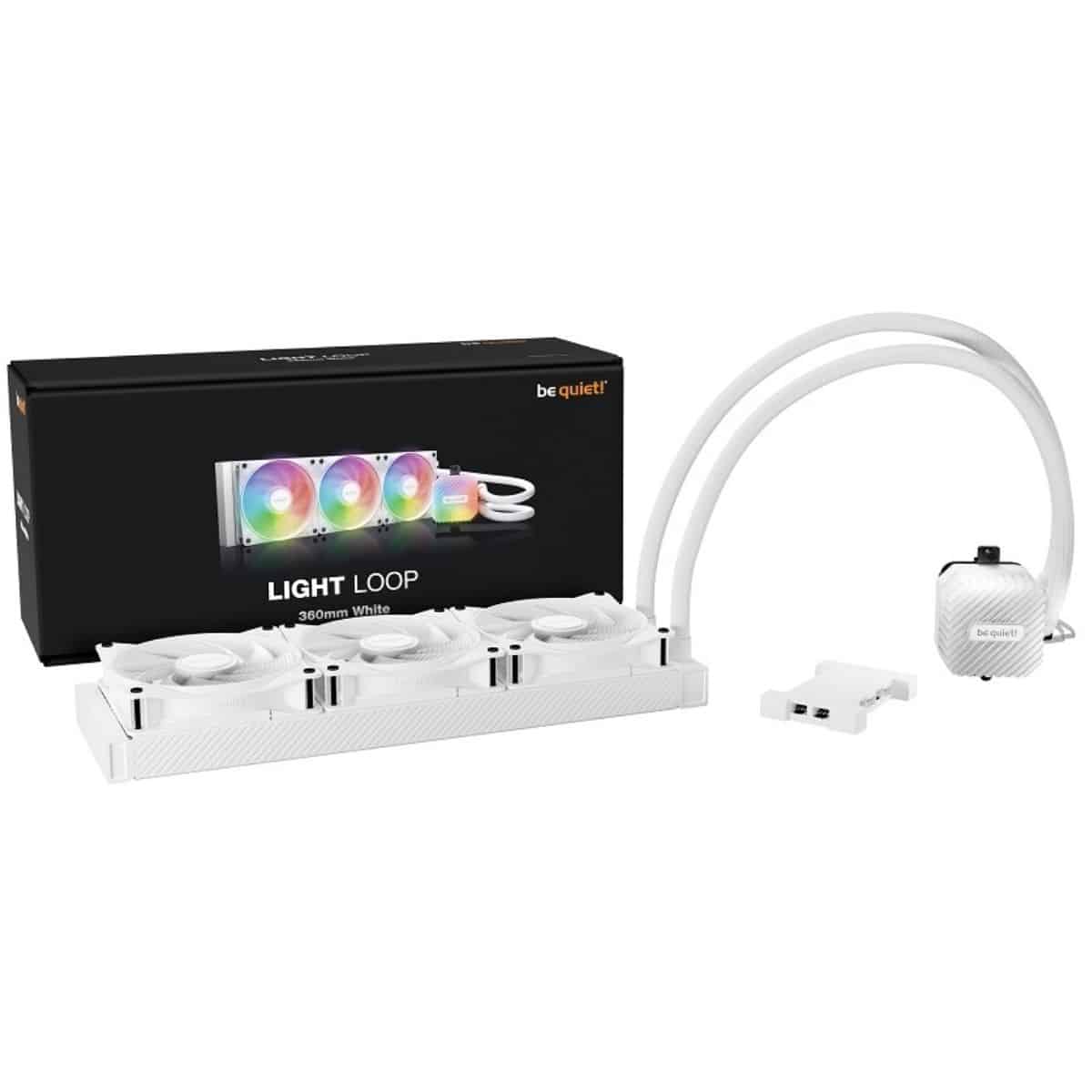 Copia - Water Cooler Gamer be quiet! Light Loop 240mm - Máximo rendimiento e iluminación