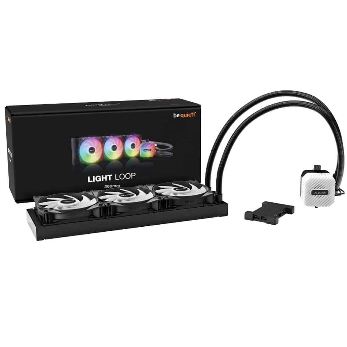 Copia - Water Cooler Gamer be quiet! Light Loop 240mm - Máximo rendimiento e iluminación