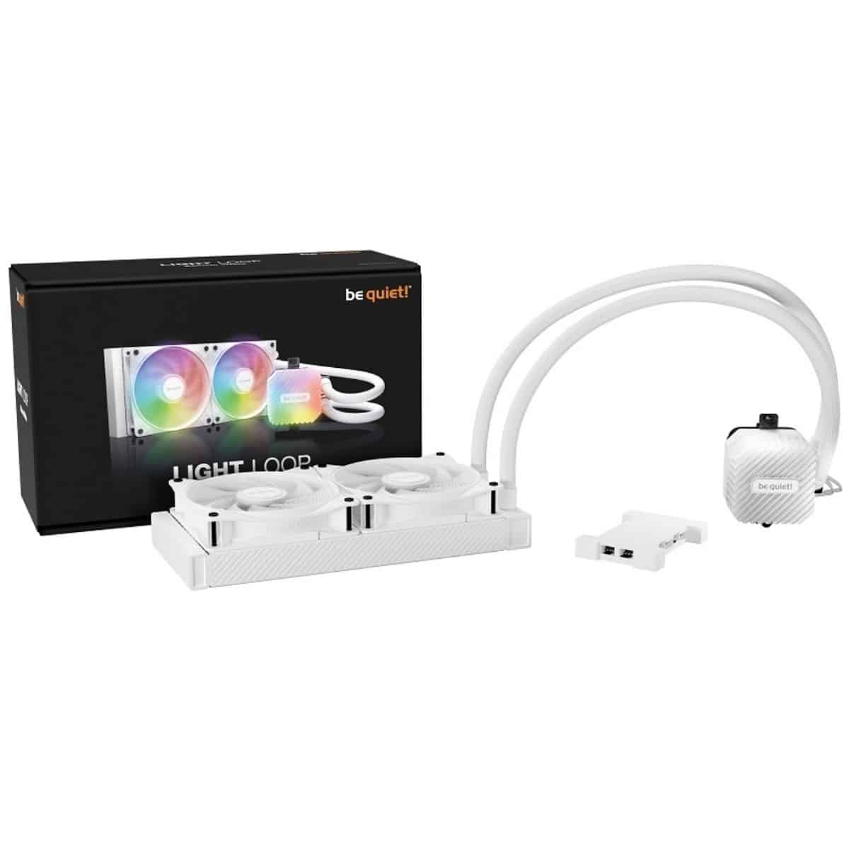 Copia - Water Cooler Gamer be quiet! Light Loop 240mm - Máximo rendimiento e iluminación