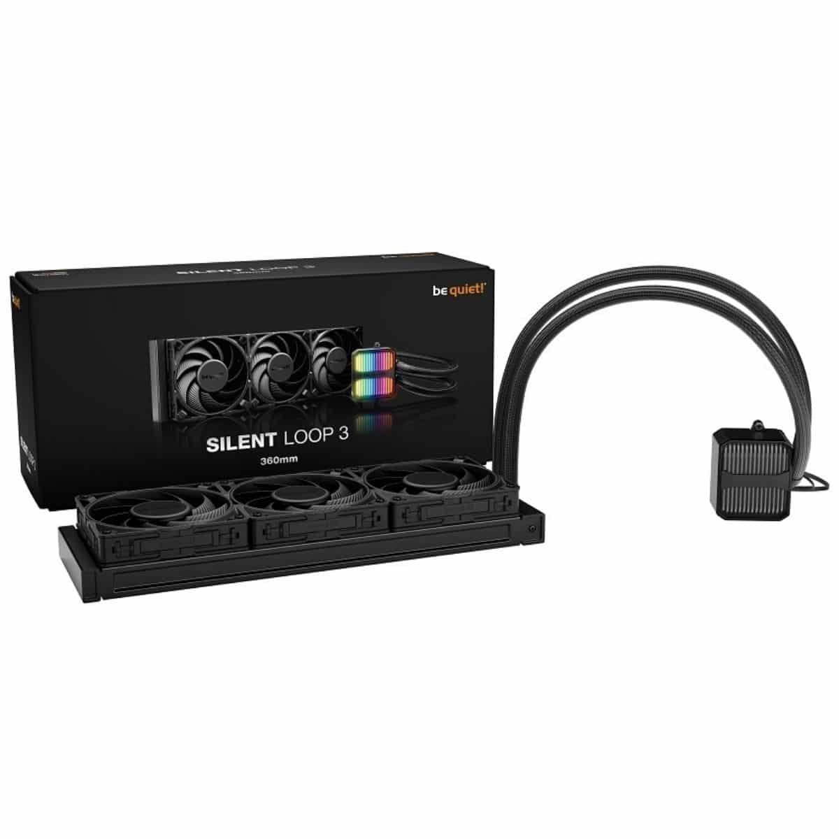 Copia - Water Cooler Gamer be quiet! Silent Loop 3 240mm - Tecnología y refrigeracíon superiores
