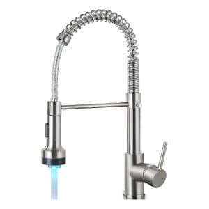 Grifo Flexible Para Cocina Mesada con Cuello Móvil Plateado