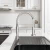 Grifo Flexible Para Cocina Mesada con Cuello Móvil Plateado