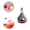 Lámpara de fisioterapia infrarroja 250 W, rosca E27 luz roja