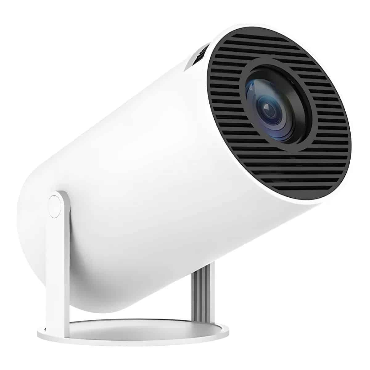 Mini Proyector Portátil Wifi Bt Control Remoto Color Blanco