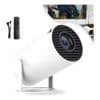 Mini Proyector Portátil Wifi Bt Control Remoto Color Blanco