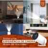 Mini Proyector Portátil Wifi Bt Control Remoto Color Blanco