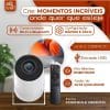 Mini Proyector Portátil Wifi Bt Control Remoto Color Blanco