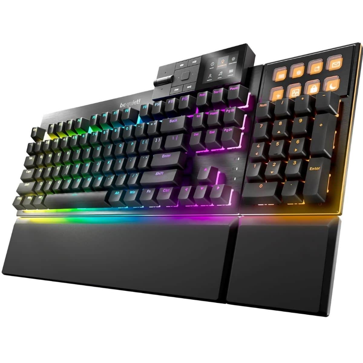 Teclado Gamer be quiet! Dark Mount Silent Linear Modular RGB