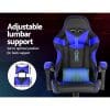 Silla Gamer Lumax Modelo Rom Super Oferta negro/azul-Gaming