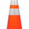 CONO FLEXIBLE 90 CM CON 1 BANDA REFLECTIVA - Seguridad Vial
