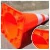 CONO FLEXIBLE 90 CM CON 1 BANDA REFLECTIVA - Seguridad Vial