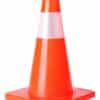 Cono Reflectivo Vial Semi Flexible 30cm - Seguridad Vial