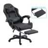 Copia - Silla Gamer SHOT-2025 Ergonómica Reclinable Con Apoyapiés Y Masajeador Negra/Roja