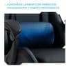 Copia - Silla Gamer SHOT-2025 Ergonómica Reclinable Con Apoyapiés Y Masajeador Negra/Roja
