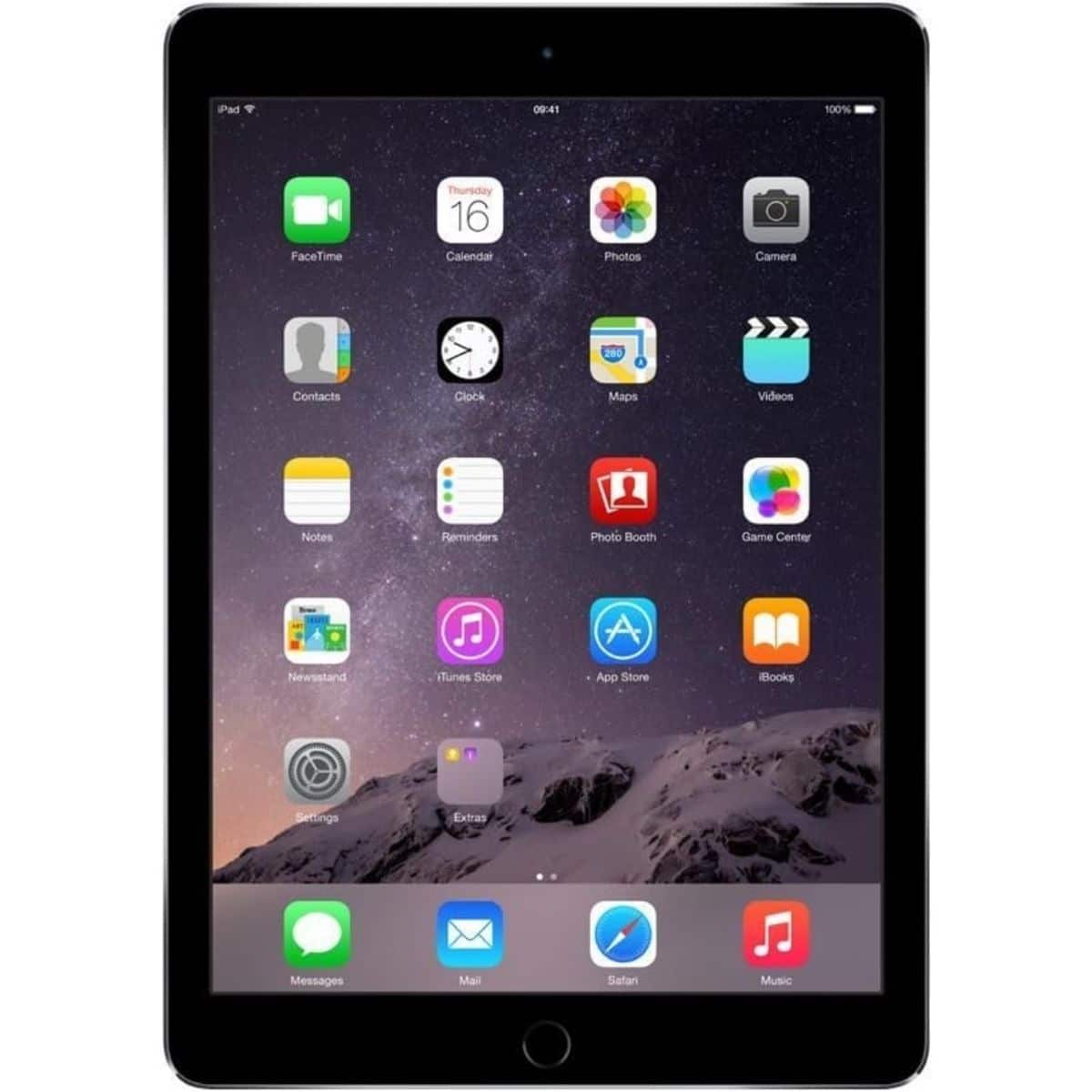 Copia - Tablet IPAD Air 2 9.7" 16GB Wifi Space Gray - MGL12LL/A - A1566 - Reacondicionado