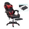 Silla Gamer SHOT-2025 Reclinable Y Masajeador Negra/Roja