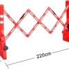 Valla Extensible Seguridad 2.5 mts Altura 97cm, Ancho 38cm