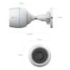 Cámara WiFi Ezviz H3c FHD 1080p Visión Nocturna Infrarrojo