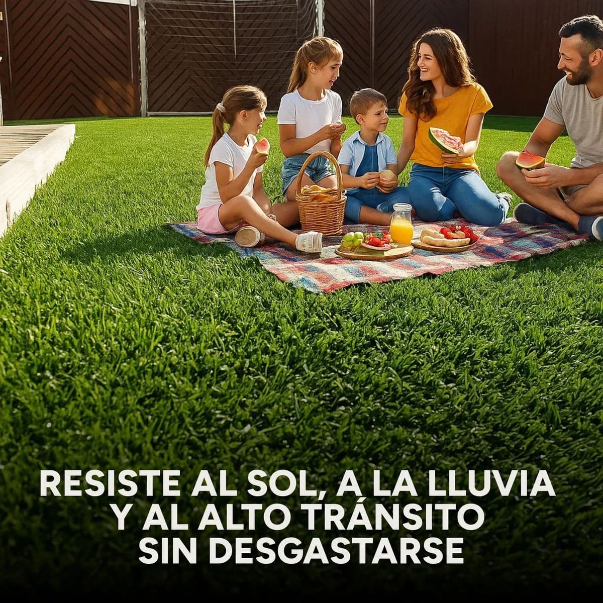 Césped Sintético 30 M2 Pasto Artificial Rollo Decoración 2cm