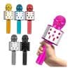 Copia - Microfono Karaoke Bluetooth altavoz Ws 858 Color Dorado