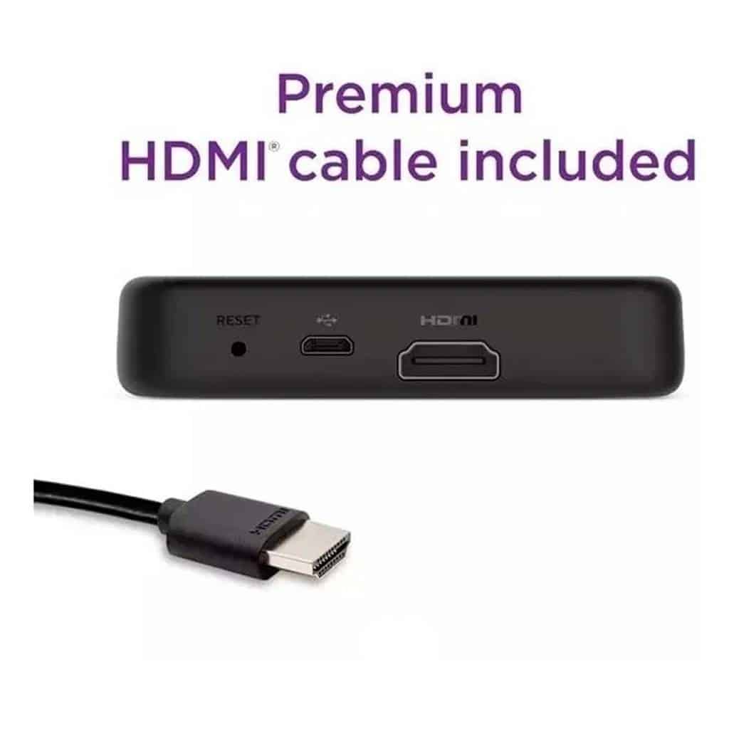 Roku Streaming Stick 4K 3820 de voz 4K negro 1GB memoria RAM