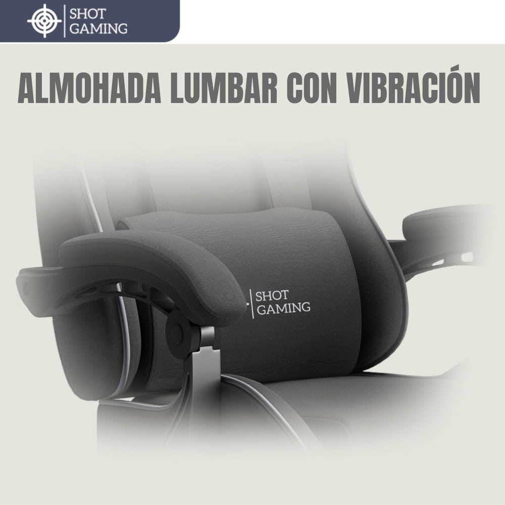 Silla Gamer Shot Gaming SHOT-LS6658-B | Soporte ergonómico