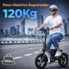 Bicicleta Eléctrica Luxor Eb9 Rodado 16'' 500w 120kg