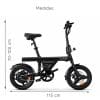 Bicicleta Eléctrica Luxor Eb9 Rodado 16'' 500w 120kg