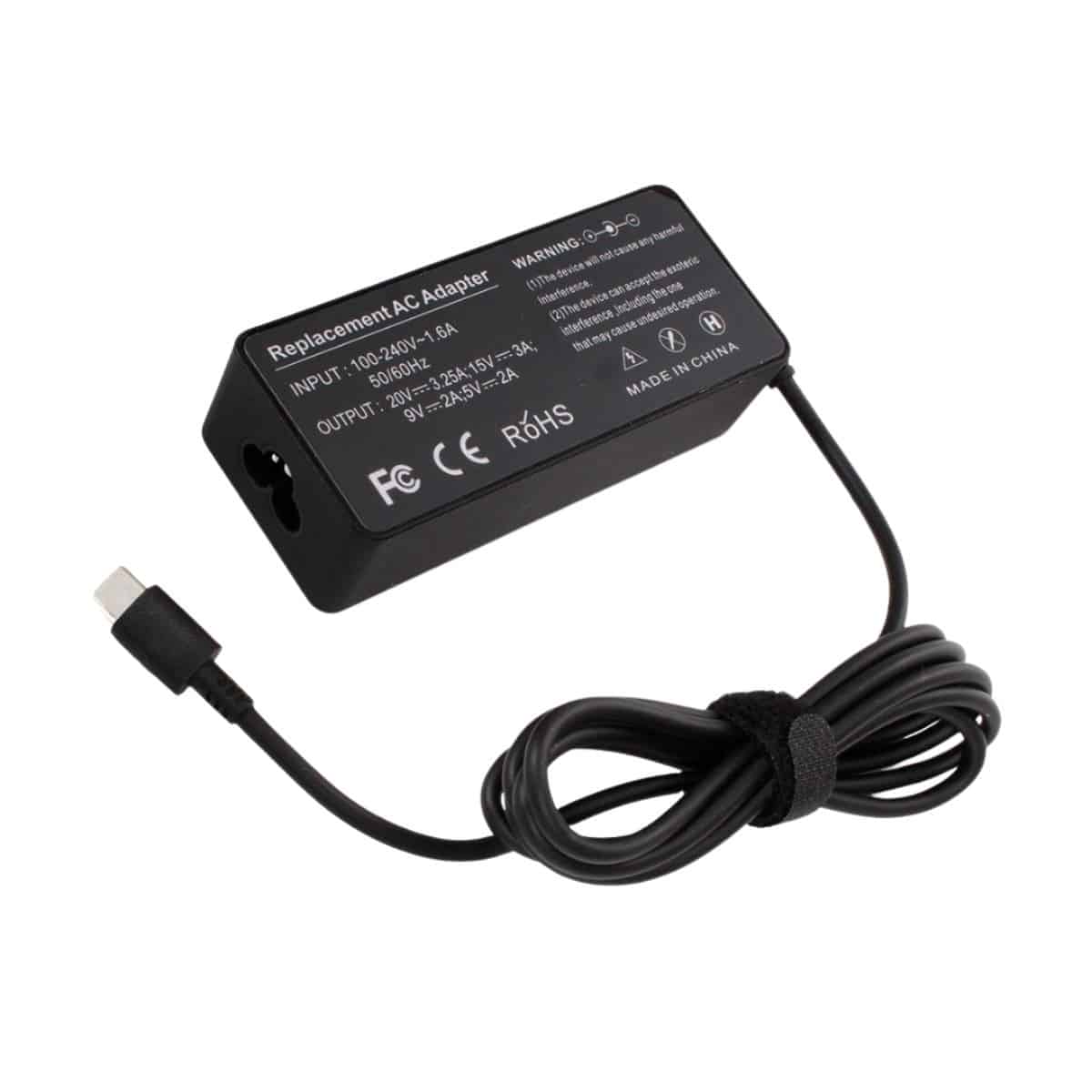 Cargador Compatible Notebook IBM LENOVO SHOT POWER 65W TipoC