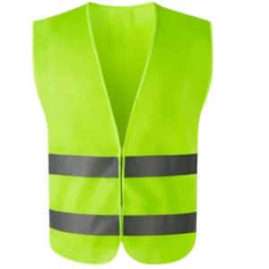 Copia - Chaleco Seguridad Con Bandas Reflectivo Para Moto Bicicleta 120grs