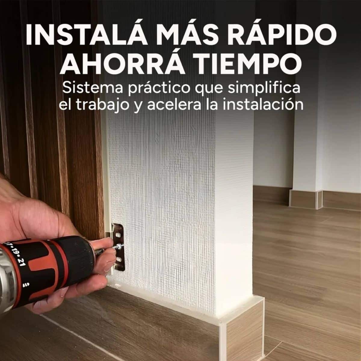 Copia - Clips De Fijación Para Panel de Revestimiento WPC Pack X 10 Unidades