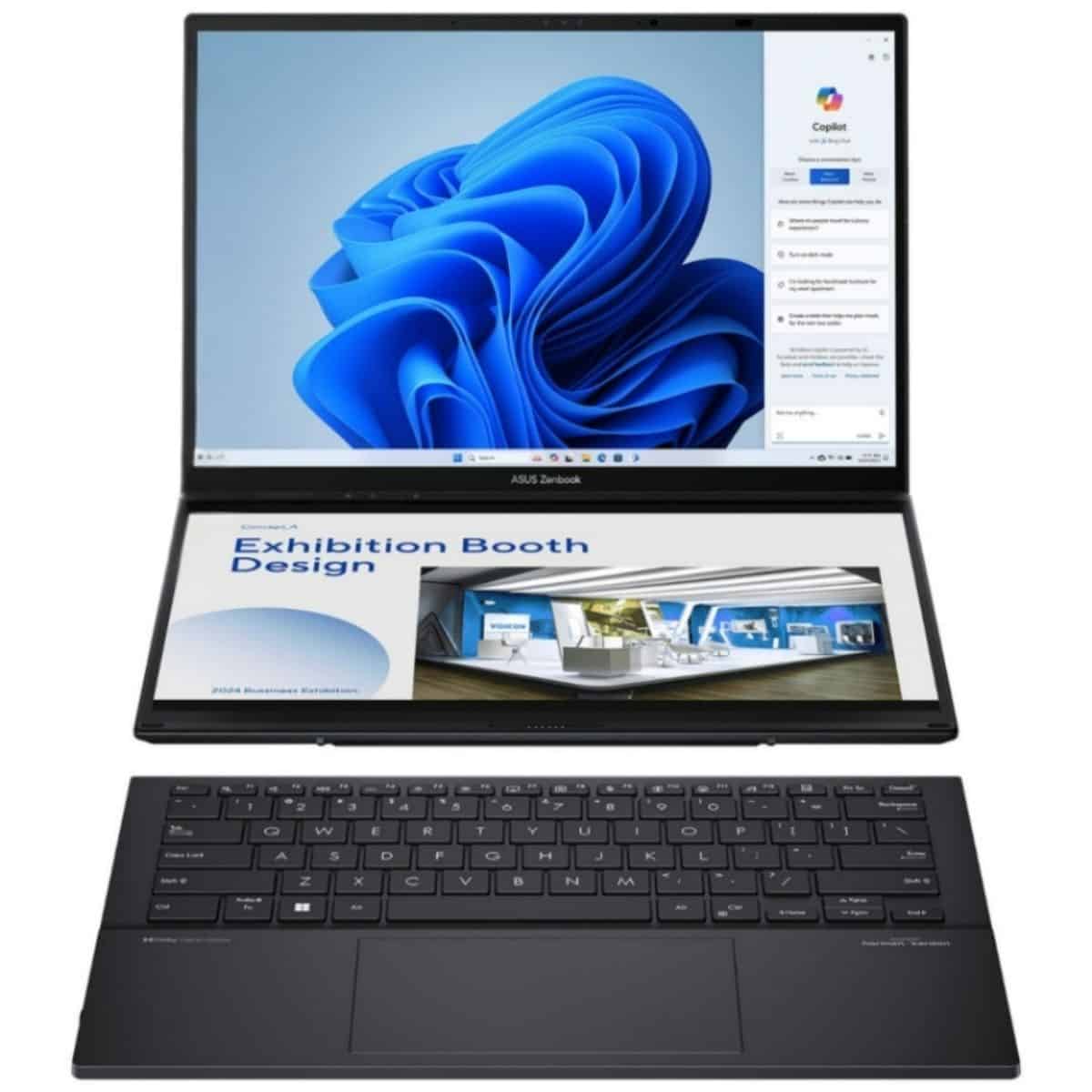 Copia - Notebook Asus Zenbook Duo Core Ultra 9 5.4Ghz 32GB 1TB SSD DUAL 14'' 3K Oled Touch