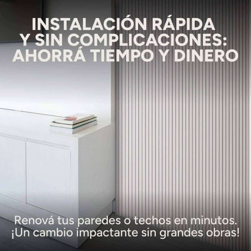 Copia - Pack X100 Wpc Wall Panel Lambrin 290x16.7cm BLANCO HUESO