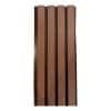 Copia - Pack X10 Revestimiento Exterior Wpc 3d Pared Decorativo Simil Madera NOGAL