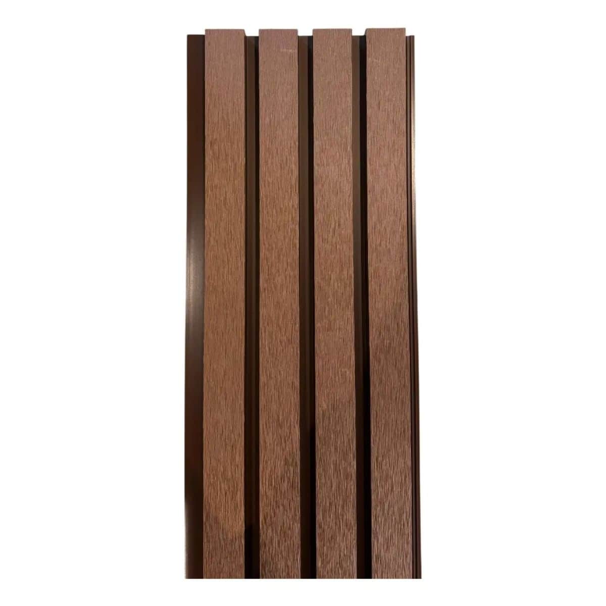 Copia - Pack X20 Revestimiento Exterior Wpc 3d Pared Decorativo Simil Madera NOGAL