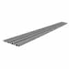 Copia - Wpc Revestimiento Simil Madera Lambrin 2.90x16.7 Gris Oscuro Gris Oscuro