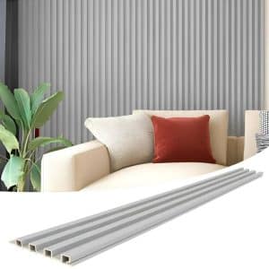 Pack X20 Wpc Wall Panel Lambrin 290x16.7cm BLANCO MARMOL