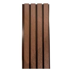 Revestimiento Exterior Wpc 3d Pared Simil Madera NOGAL