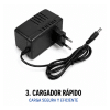 Taladro 10mm con 2 Baterias Percutor, Cargador y Maletin