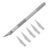Trincheta Profesional De Aluminio Con 5 Cuchillas PLATEADO