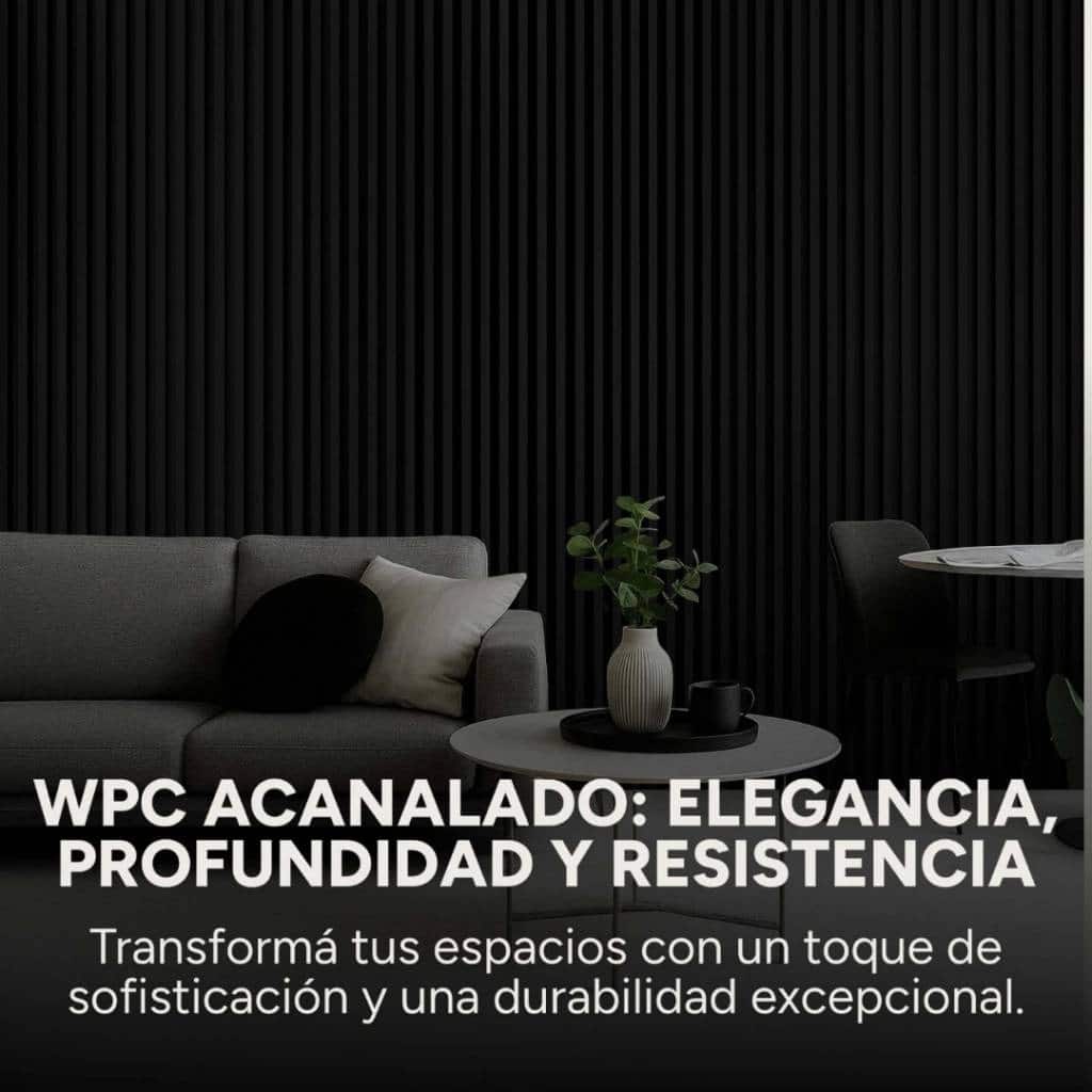 Wpc Revestimiento Simil Madera Lambrin 2.90x16.7 BLANC HUESO