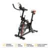 Copia - Bicicleta Spinning Profesional Ergométrica Disco 13Kg Premium