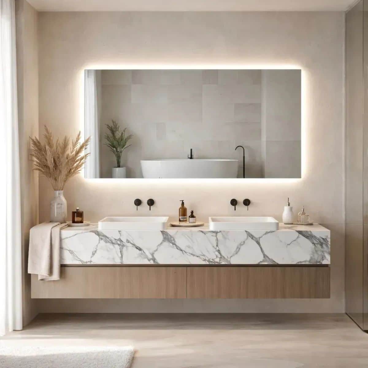 Copia - Espejo De Baño Led 60 X 80cm Led12 Desempañador