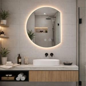 Copia - Espejo Irregular Sin Marco Cuerpo Entero Led 160x50cm