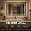 Copia - Espejo Irregular Sin Marco Cuerpo Entero Led 160x50cm