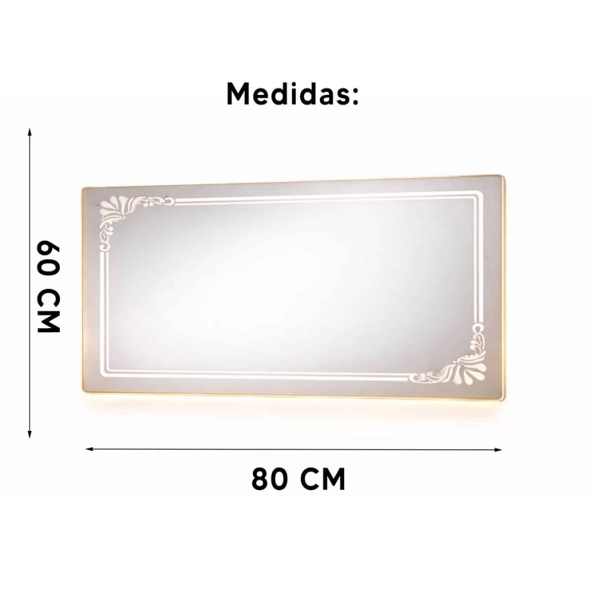 Copia - Espejo Irregular Sin Marco Cuerpo Entero Led 160x50cm Copia - Espejo Irregular Sin Marco Cuerpo Entero Led 160x50cm