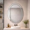 Copia - Espejo Rectangular Con Led Baño Led10 50 X 70 Cm Desempañador